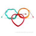 Silicone fried eggs shape, flower, heart and round shape, various colors are available